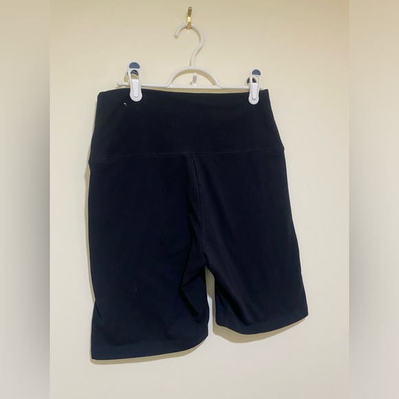 Aerie brand Women’s Chill Play Move Black Bike shorts size large cotton causal - Picture 10 of 12